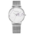 Fashion Wrist Watch Women Luxury Stainless Steel Quartz Marble Watch